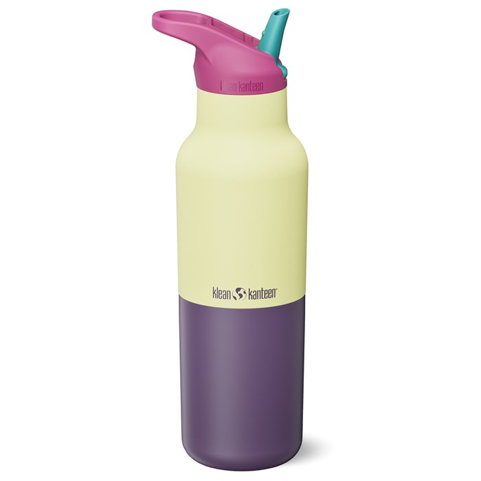 Klean Kanteen Rise Classic Isolerad Vattenflaska - Wax Yelow Kaleidoscope, 473 ml