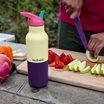 Klean Kanteen Rise Classic Isolerad Vattenflaska - Wax Yelow Kaleidoscope, 473 ml