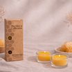 The Hive Collection Värmeljus Bivax Startpaket, 4-pack