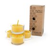 The Hive Collection Värmeljus Bivax Startpaket, 4-pack