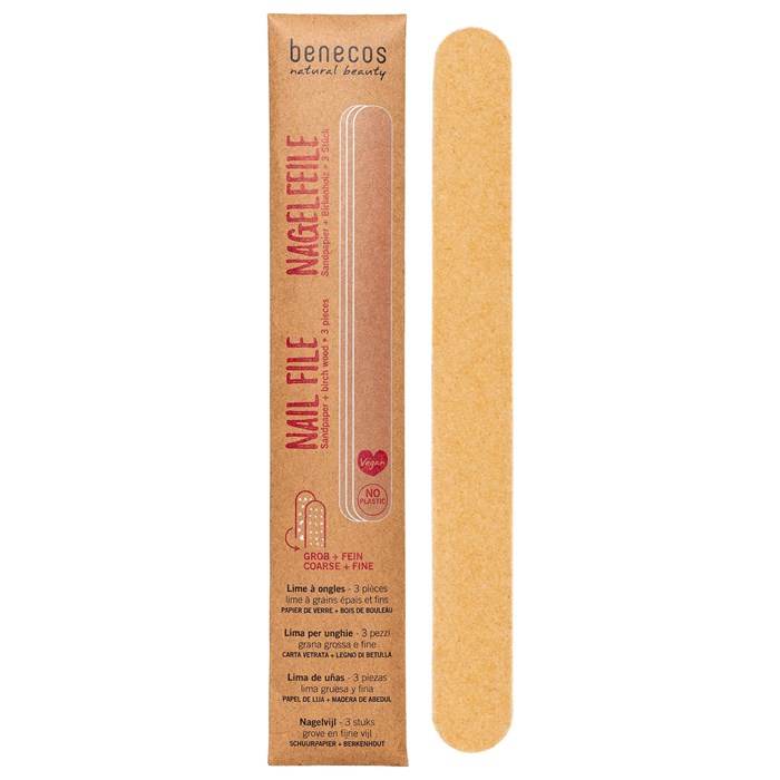 Benecos Nagelfilar, 3-pack