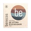 Benecos Natural Quattro Eyeshadow - True Blue, 4,8 g