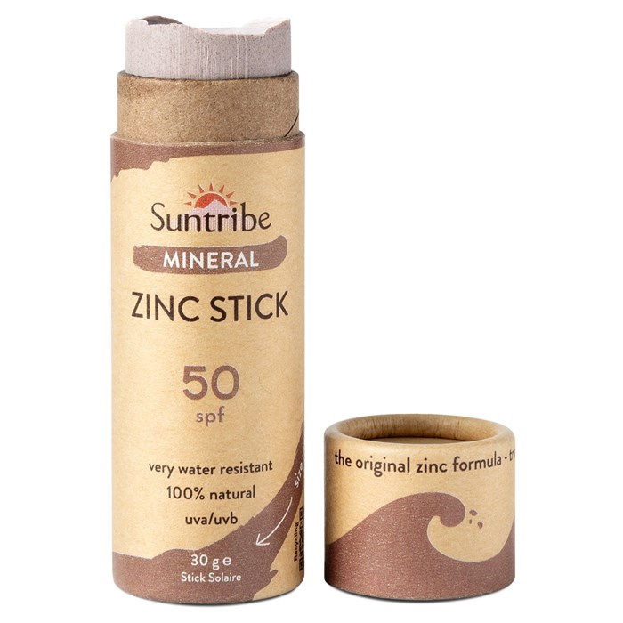 Suntribe Zinc Sun Stick SPF 50 - Cocoa Tint, 30 g