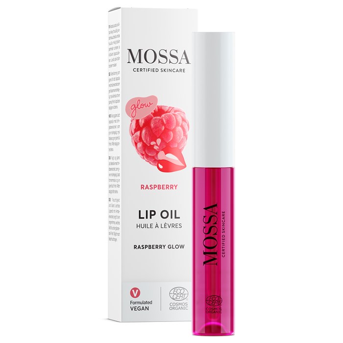 Mossa Lip Oil Raspberry Glow, 4 ml