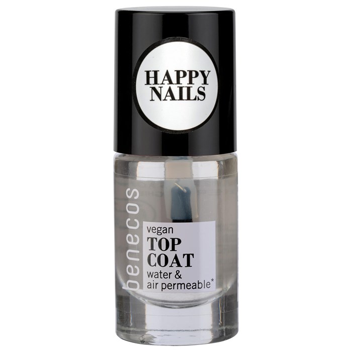 Benecos Nail Polish Top Coat - Crystal, 5 ml