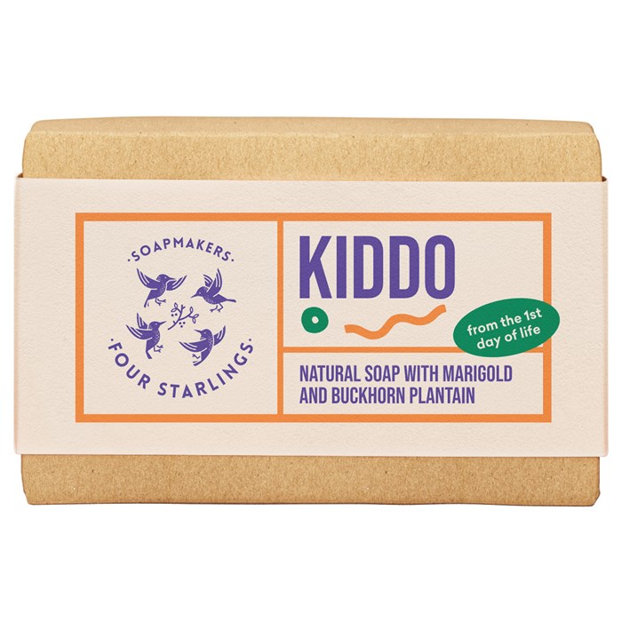Four Starlings Kiddo Natural Bar Soap, 110 g