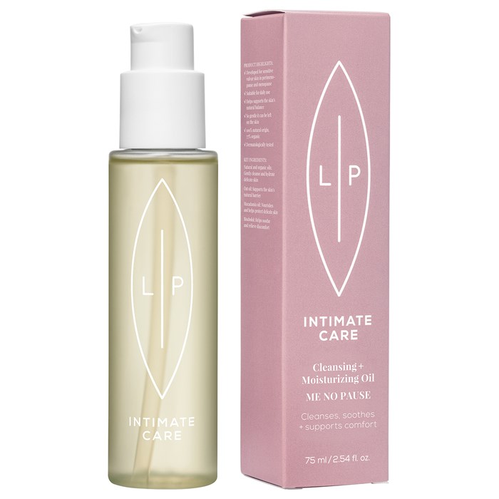 Lip Intimate Care Cleansing + Moisturizing Oil Me No Pause, 75 ml