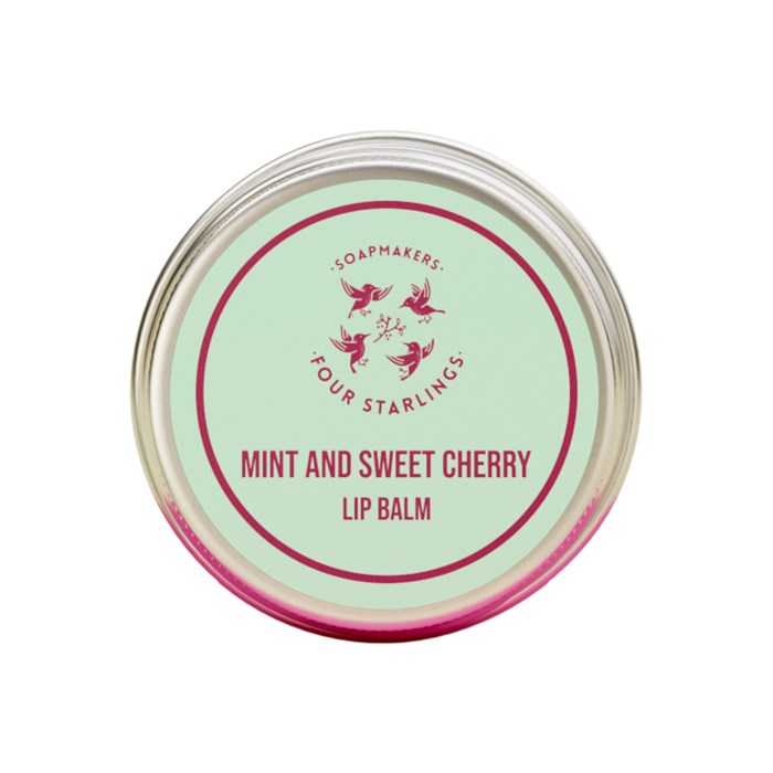 Four Starlings Mint & Sweet Cherry Lip Balm, 15 ml