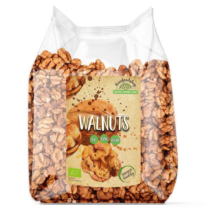 Rawfoodshop Valnötter, 750 g