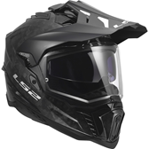 HJÄLM LS2 MX701 EXPLORER CARBON Forged Svart