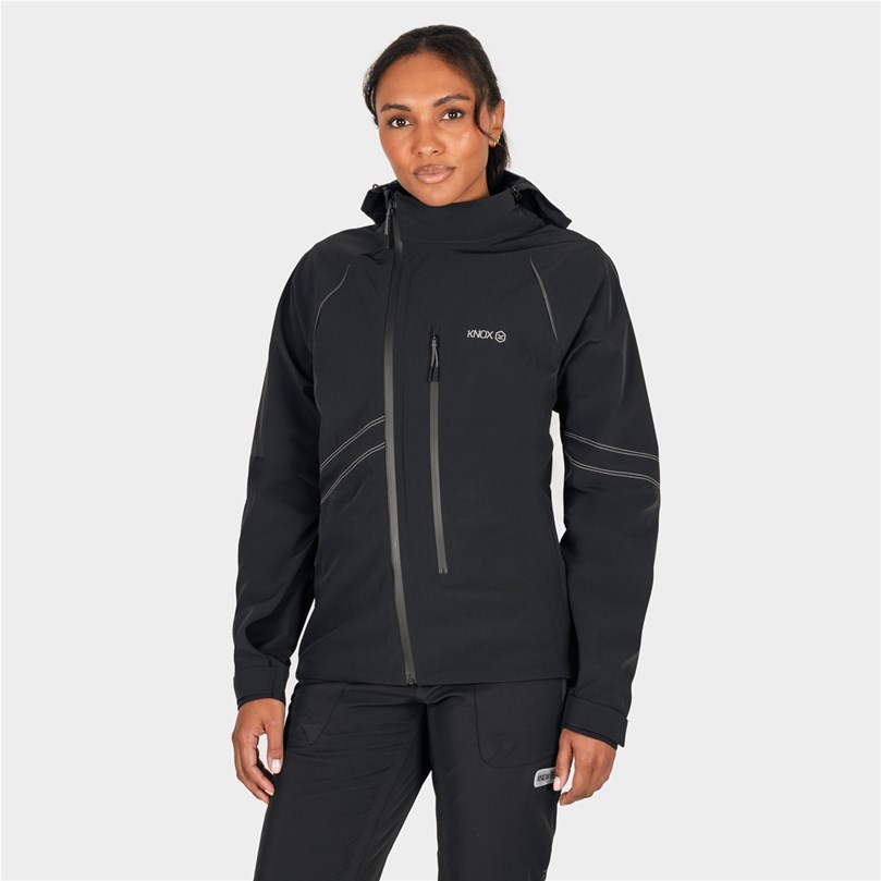 JACKA KNOX IMPASS WATERPROOF DAM Svart