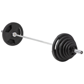 SKIVSTÅNGSSET 115KG DE LUXE