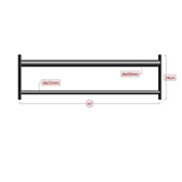 CHIN UP BAR SHORT DOUBLE