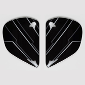 VAS-V SIDOPLATTOR CB SVART/SILVER