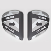 VAS-V SIDOPLATTOR NAVY VIT