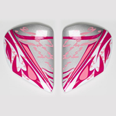 VAS-V SIDOPLATTOR STYLE PINK