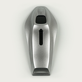 DUAL FLOW VENTIL ALUMINIUM SILVER