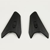 TD VENTIL-3 FRONT SET MET.SVART FROST (STREAK SV.)