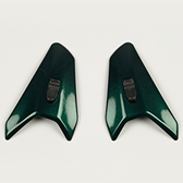 TD VENTIL-3 FRONT SET METALLIC GRÖN (STREAK GRÖN)