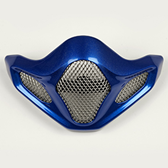 MX-V VENTILATIONSGALLER HAKSKYDD MET.BLÅ (BARCIA)