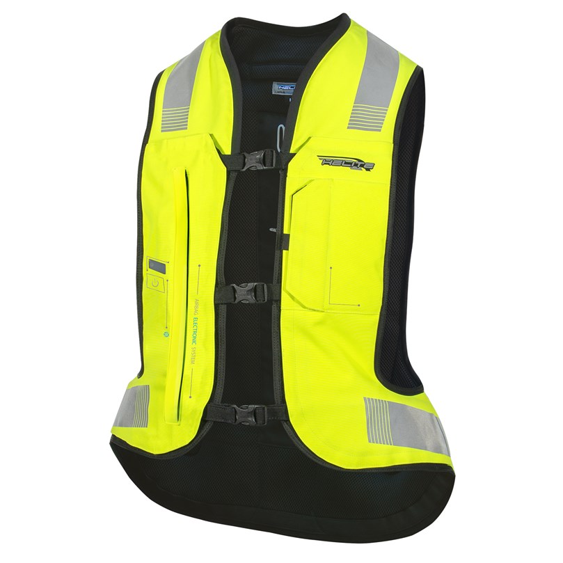 AIRBAGVÄST HELITE E-TURTLE GUL