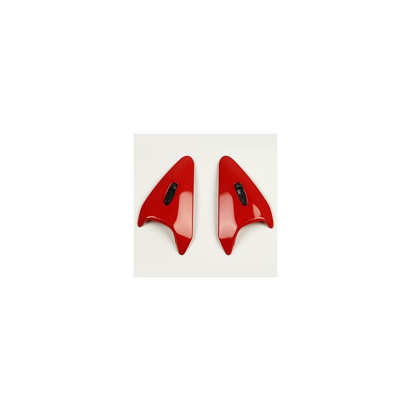 TD-VENTIL FRONT SET ITALIAN RACING RÖD