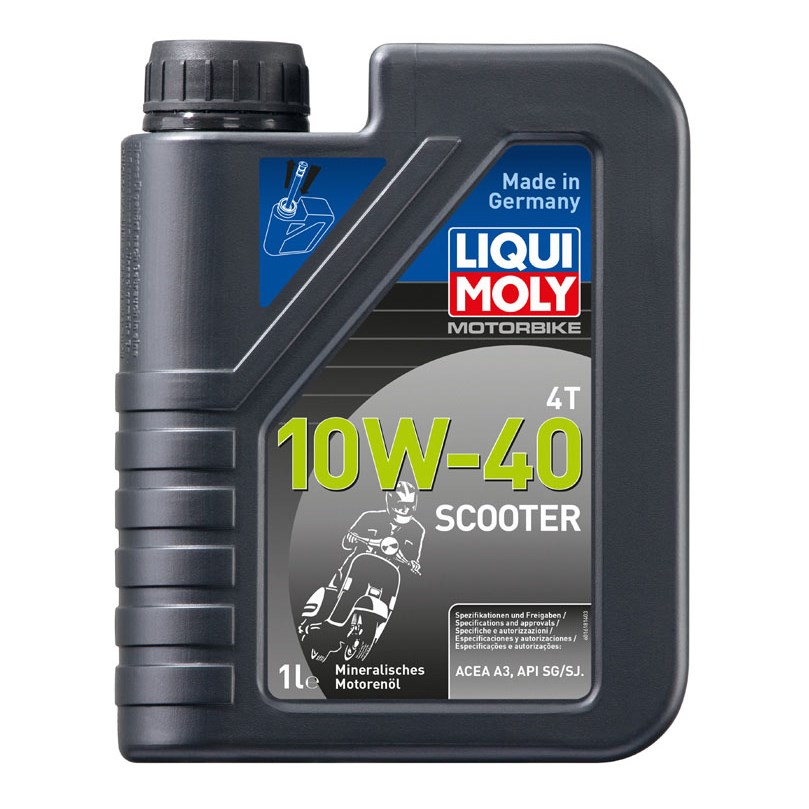 LIQUI MOLY MOTOROLJA 4T 10W-40 SCOOTER 1L