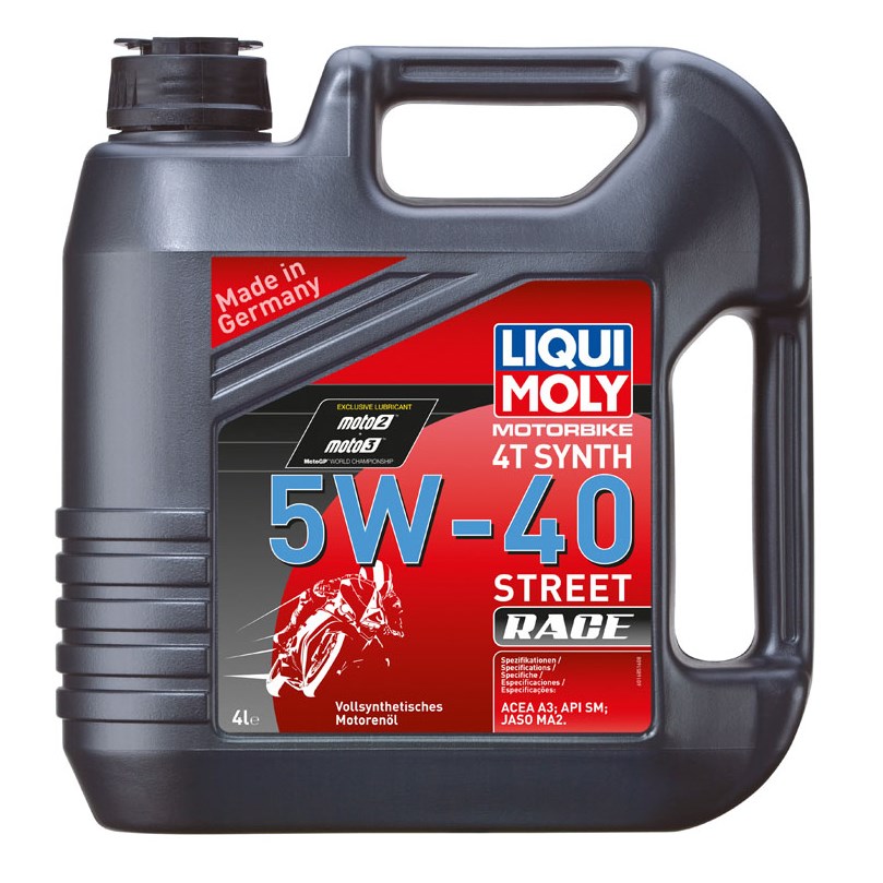 LIQUI MOLY MOTOROLJA 4T SYNT 5W-40 RACE4L