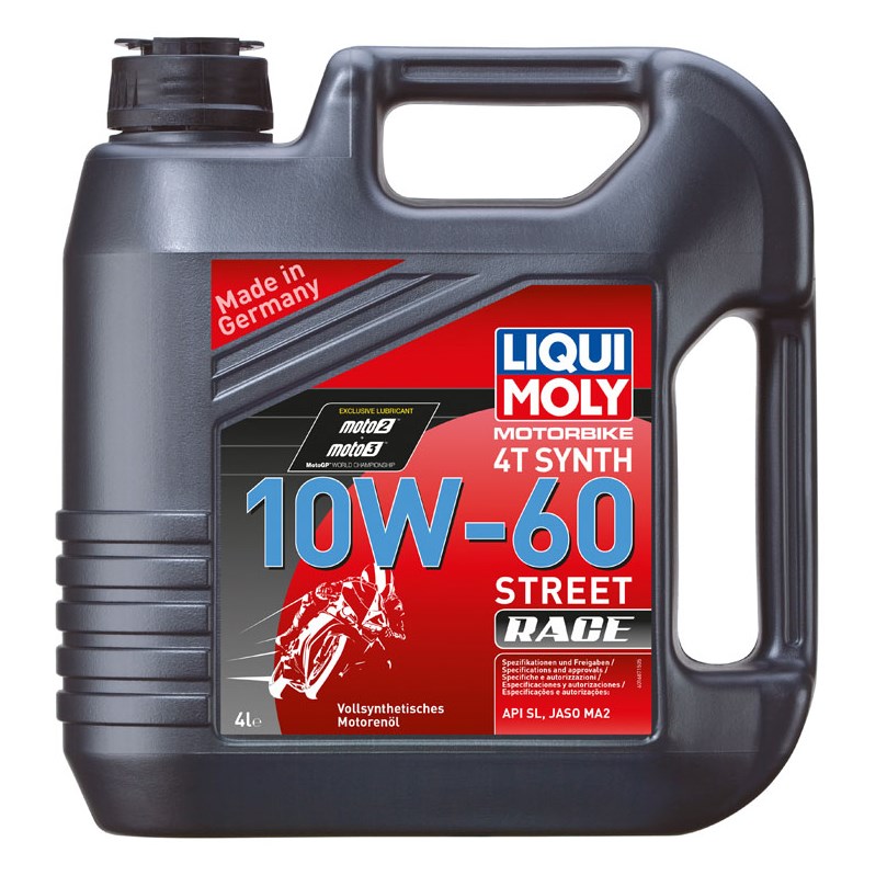 LIQUI MOLY MOTOROLJA 4T 10 W-60 RACE 4L