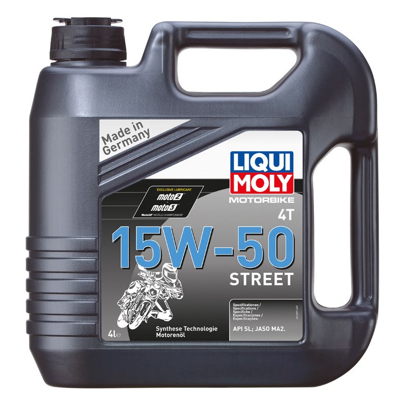 LIQUI MOLY MOTOROLJA 4T 15W-50 STREET 4L