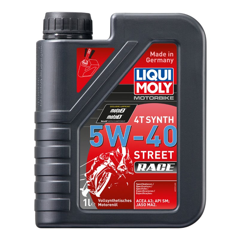 LIQUI MOLY MOTOROLJA 4T SYNT 5W-40 RACE1L
