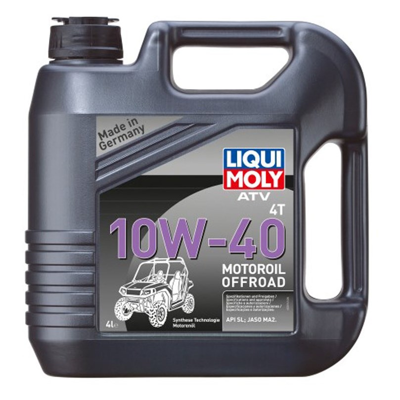 LIQUI MOLY MOTOROLJA ATV 4T OIL 10W-40 4L