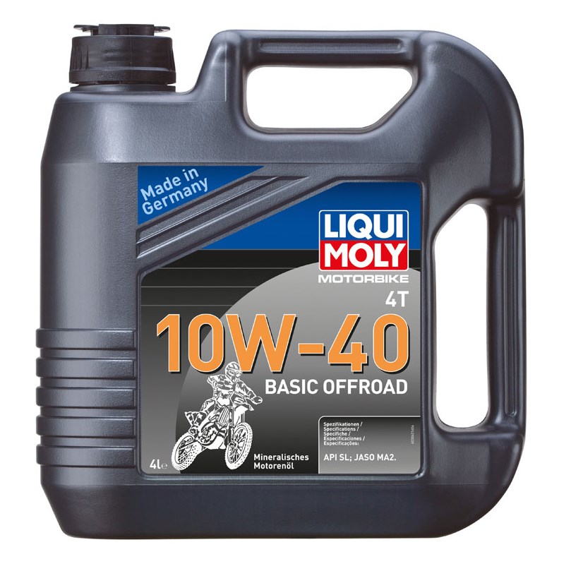 LIQUI MOLY MOTOROLJA 4T 10W40 BASIC OFFROAD 4L