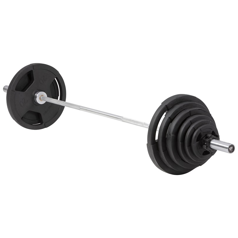 SKIVSTÅNGSSET 115KG DE LUXE