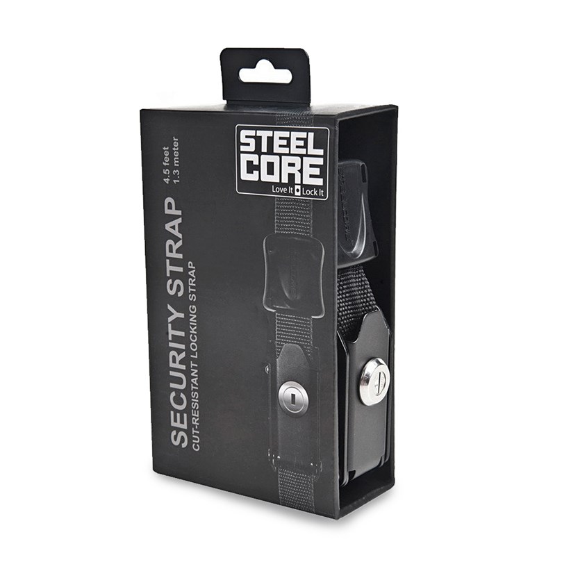 KRIEGA STEELCORE SECURITY STRAP SVART