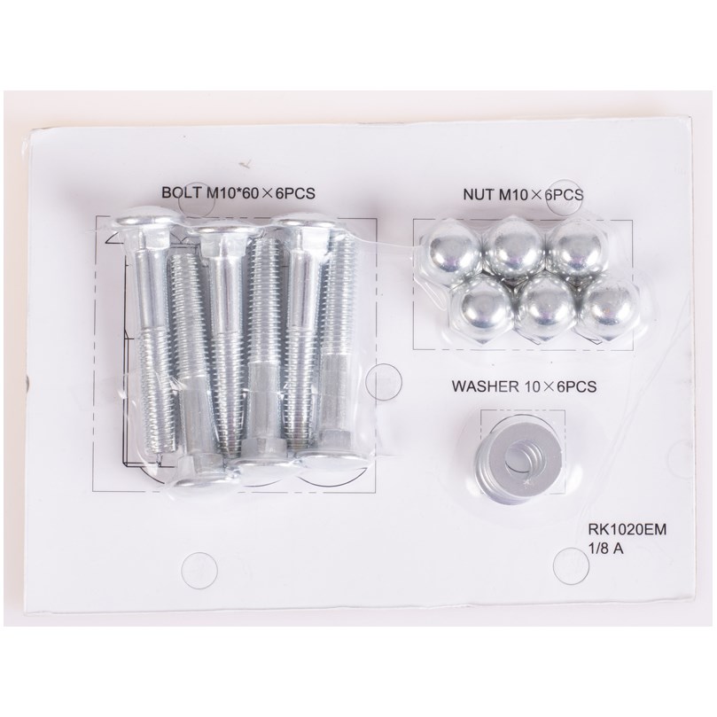 HARDWAREKIT SKIVSTÅNGSSTÄLLNING