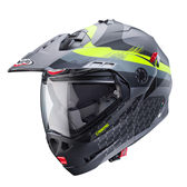 HJÄLM CABERG TOURMAX X Sarabe Matt Grå/Svart/Neongul