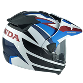 HJÄLM ARAI TOUR-X5 Honda Africa Twin Blå