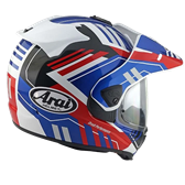 HJÄLM ARAI TOUR-X5 Trail Blå