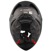 HJÄLM LS2 FF805 THUNDER CARBON GP PRO FIM Mattsvart
