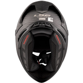 HJÄLM LS2 FF805 THUNDER CARBON GP AERO Mattsvart