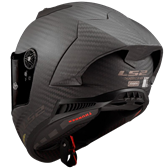 HJÄLM LS2 FF805 THUNDER CARBON GP AERO Mattsvart