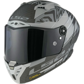 HJÄLM LS2 FF805 THUNDER CARBON GP AERO Polar Mattsvart