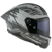 HJÄLM LS2 FF805 THUNDER CARBON GP AERO Polar Mattsvart