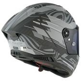 HJÄLM LS2 FF805 THUNDER CARBON GP AERO Polar Mattsvart