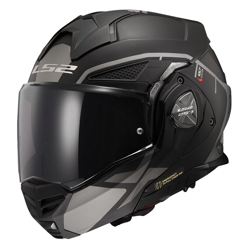 HJÄLM LS2 FF901 ADVANT X Metryk Matt Titangrå