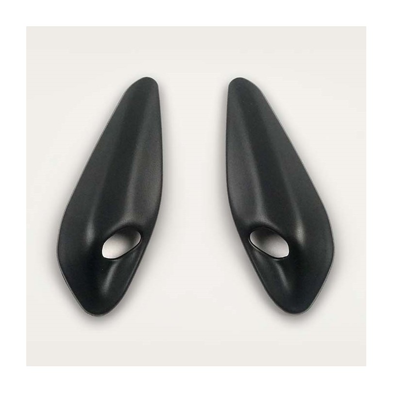 SIDE COWL VENT-4 SEMI-GLOSS SVART