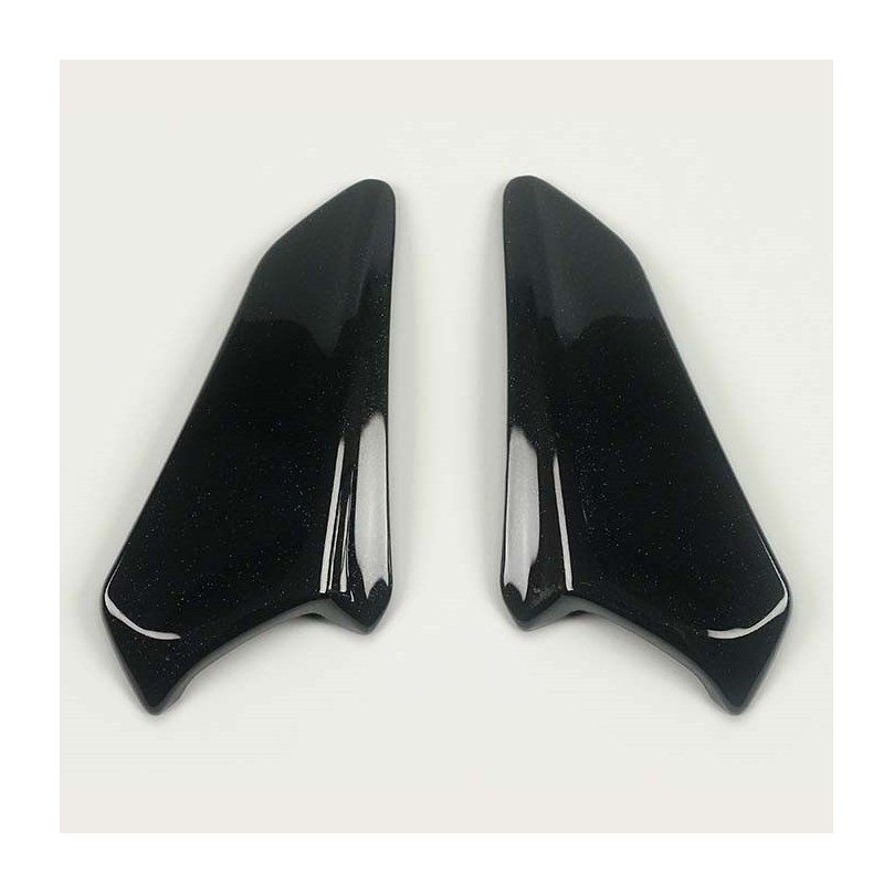 SIDE COWL VENT-5 METALLIC SVART (RC30)
