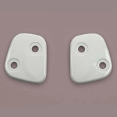 TX-3&4 SKÄRM PLATE VIT