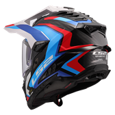 HJÄLM LS2 MX701 EXPLORER CARBON Frontier Blå